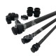 RJXHOBBY 4pcs 8 10 16 20 30mm Multicopter Landing Gear Carbon Tube Replacement Silicone Shock Absorber Damping Ball DIY Parts