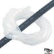 RJXHOBBY 1M Spiral Wire Wrap Tube Manage Cord for PC Computer Home Cable Outside Dia6-60MM 