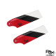 RJX Carbon Fiber 62mm Tail Rotor Blades for 450 RC Helicopter