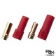 RJXHOBBY XT150 Connector Adapter Male Female Plug 6mm Gold Banana Bullet Plug 