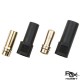RJXHOBBY XT150 Connector Adapter Male Female Plug 6mm Gold Banana Bullet Plug 