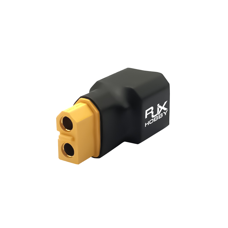 RJXHOBBY 1pcs XT-60 Female to 2 XT-60 Male XT60 No wires in parallel connection harnesses Parallel Battery Connector Adapter