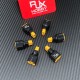 RJXHOBBY 1pcs XT-60 Female to 2 XT-60 Male XT60 No wires in parallel connection harnesses Parallel Battery Connector Adapter