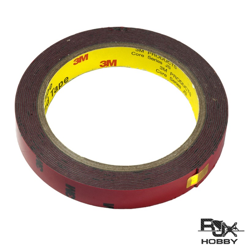 RJX Auto Acrylic Foam Double Sided Attachment Adhesive Tape for RC FPV RACING DRONE
