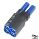 RJXHOBBY EC5 No wires in parallel connection harnesses Lipo Battery Connector Adapter