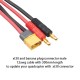 RJXHOBBY XT60 male to 4mm banana plugs Charge Cable Adapter Connectors for DJI Phantom Battery and RC Helicopter Quadcopter