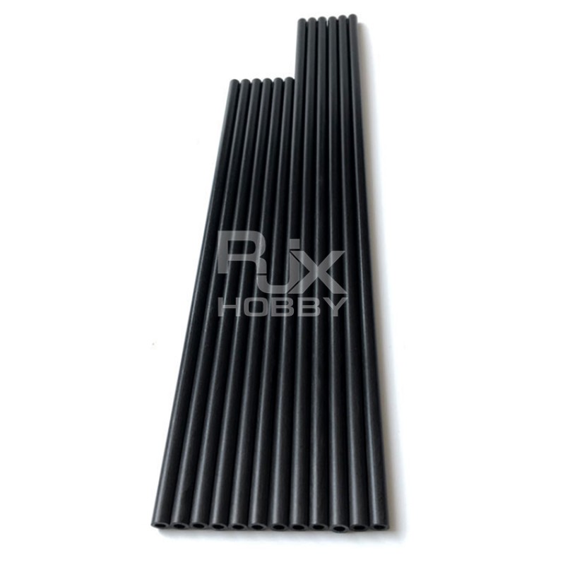 RJX 1pcs Hollow Carbon fiber tube Length 1000mm (OD 11-25mm)