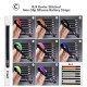 RJX OEM 20mm width Kevlar Stitched Non-Slip Silicone Battery Straps
