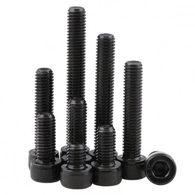 RJXHOBBY 100pcs M5 6mm-100mm Class 12.9 Alloy Steel Socket Head Caps Screws