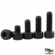 RJXHOBBY 100pcs M2.5 3mm-30mm Class 12.9 Alloy Steel Socket Head Caps Screws