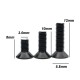 RJXHOBBY 100pcs M3 4-50mm 10.9 Grade High-strength Countersunk Hex Socket Screw Flat Head Hexagon Socket Screw Bolt