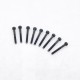 RJXHOBBY 50pcs M3 30mm-100mm Class 12.9 Grade Half Tooth Hex Hexagon Socket Cap Head Screw Partially Thread Allen Bolts