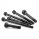RJXHOBBY Special Hex Screw M3 with M3 Lock Nut X 2Sets