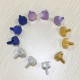 RJXHOBBY M3x10mm Knurled Head Flat Point Fully Threaded Thumb Screws Fastener 10pcs