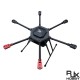 RJX1000 6-Axis Carbon Fiber Umbrella Folding Hexacopter Frame with Motor Mounts