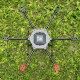 RJX1000 6-Axis Carbon Fiber Umbrella Folding Hexacopter Frame with Motor Mounts