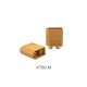 RJXHOBBY 5 Sets XT60PB Male Female Bullet Connectors for PCB