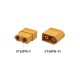RJXHOBBY 5 Sets XT60PB Male Female Bullet Connectors for PCB