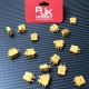 RJX 5 Sets XT60L Connector Male and Female (with caps)
