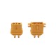 RJX 5 Sets XT60L Connector Male and Female (with caps)