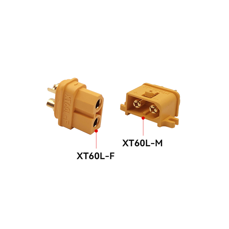 RJX 5 Sets XT60L Connector Male and Female (with caps)