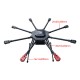 RJX1080 8-Axis Carbon Fiber Multirotor Drone Frame with Motor Mounts