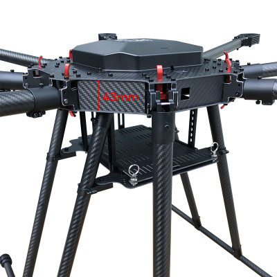 RJX1080 8-Axis Carbon Fiber Multirotor Drone Frame with Motor Mounts