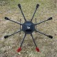RJX1080 8-Axis Carbon Fiber Multirotor Drone Frame with Motor Mounts
