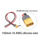 RJX 5pcs XT60 16AWG connection line for FPV Racing Drone