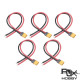 RJX 5pcs XT60 16AWG connection line for FPV Racing Drone