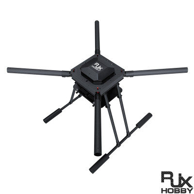 RJX1200B 4-Axis Carbon Fiber Umbrella Folding Quadcopter Frame without motor mounts