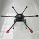 RJX1200C 6-Axis Carbon Fiber Umbrella Folding Hexacopter Frame with Motor Mounts ﻿