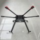 RJX1200C 6-Axis Carbon Fiber Umbrella Folding Hexacopter Frame with Motor Mounts ﻿