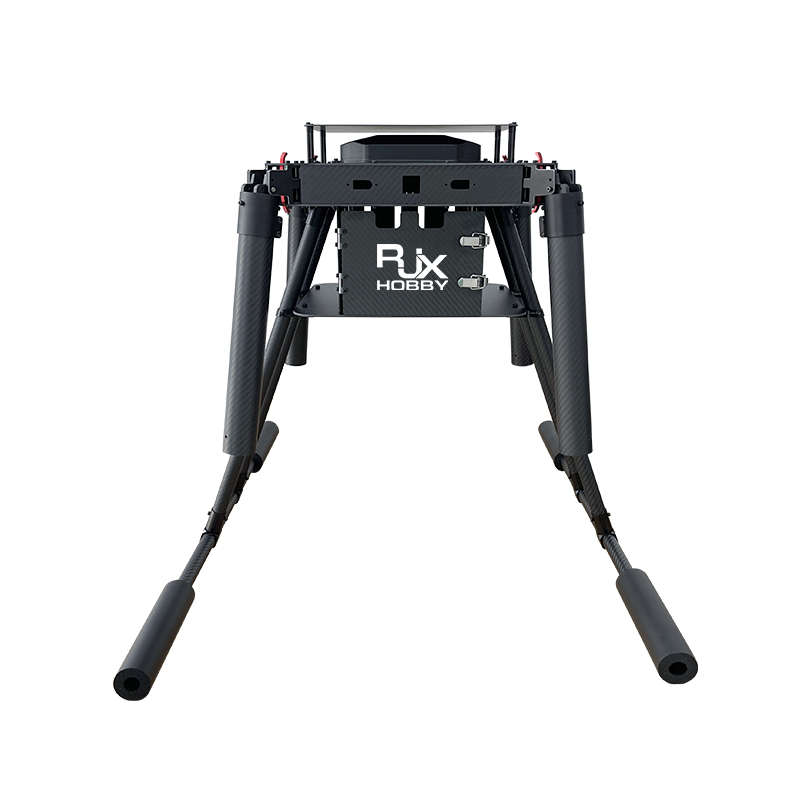 RJX1200D 4-Axis Carbon Fiber Umbrella Folding Quadcopter Frame without motor mounts