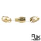 RJXHOBBY 1PCS RF coaxial adapter SMA female to RP-SMA male