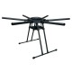 RJX1300B 6-Axis Carbon Fiber Umbrella Folding Hexacopter Frame without motor mounts