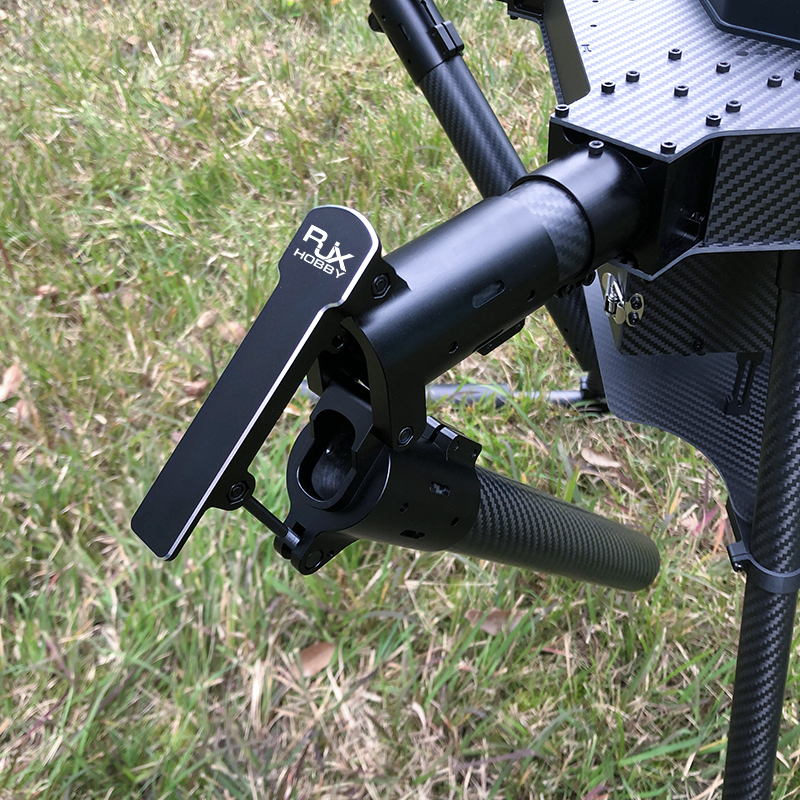 RJX1300C  4-Axis Carbon Fiber Folding Quadcopter Frame without motor mounts