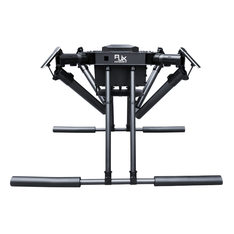 RJX1300C  4-Axis Carbon Fiber Folding Quadcopter Frame without motor mounts