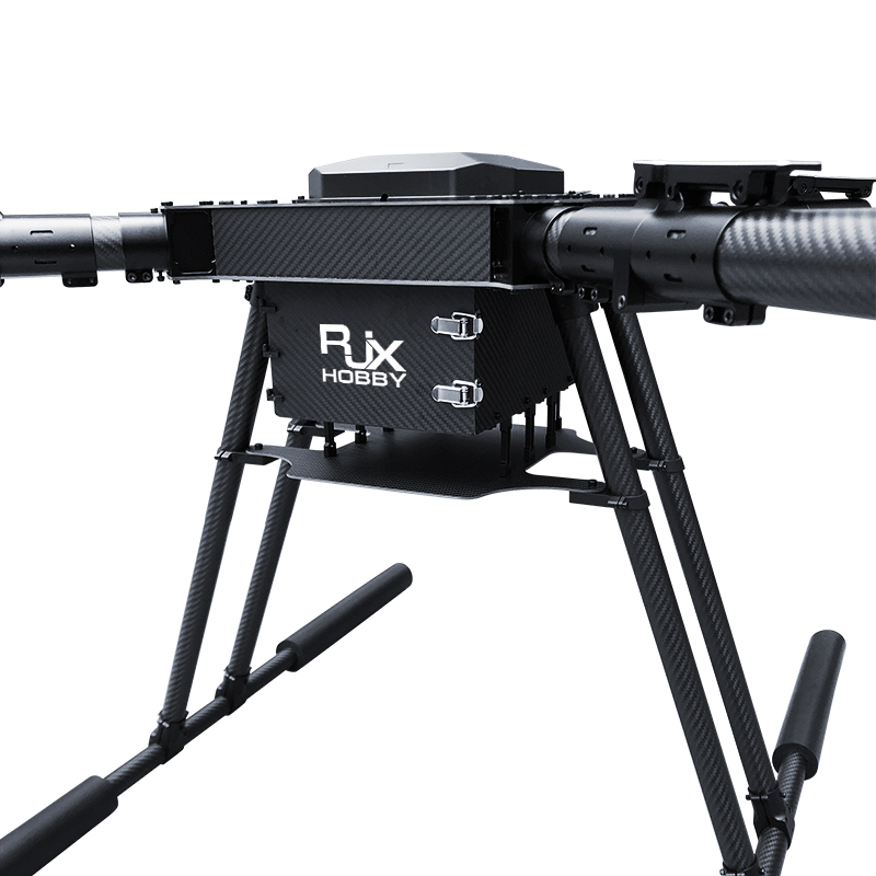 RJX1300C  4-Axis Carbon Fiber Folding Quadcopter Frame without motor mounts