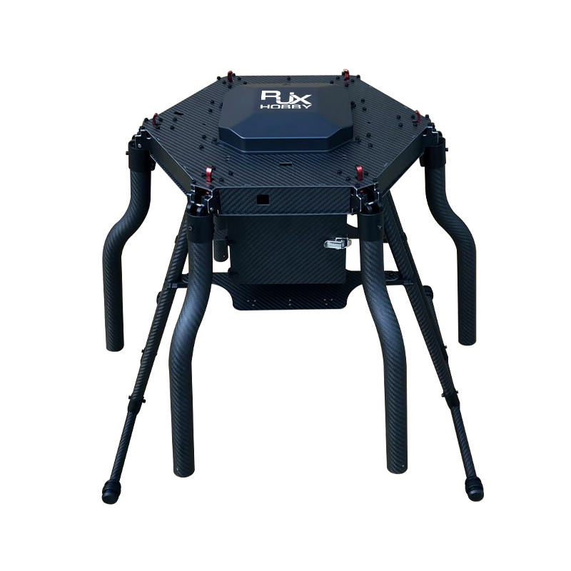 RJX1300D 6-Axis Carbon Fiber Umbrella Folding Hexacopter Frame without motor mounts