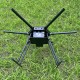 RJX1300F 6-Axis Carbon Fiber Umbrella Folding Hexacopter Frame with upper and below battery tray without motor mounts