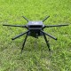 RJX1300F 6-Axis Carbon Fiber Umbrella Folding Hexacopter Frame with upper and below battery tray without motor mounts
