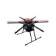 RJX1300G 6-Axis Carbon Fiber Umbrella Folding Hexacopter Frame without motor mounts