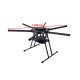 RJX1300H 6-Axis Carbon Fiber Umbrella Folding Hexacopter Frame without motor mounts