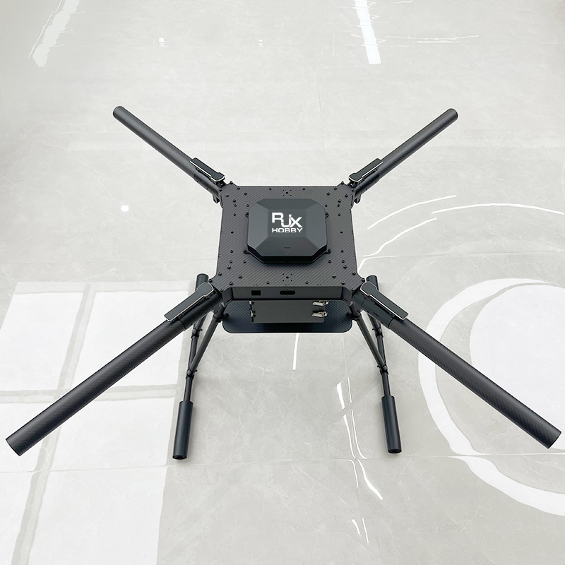 RJX1300I 4-Axis Carbon Fiber Umbrella Folding Quadcopter Frame without motor mounts
