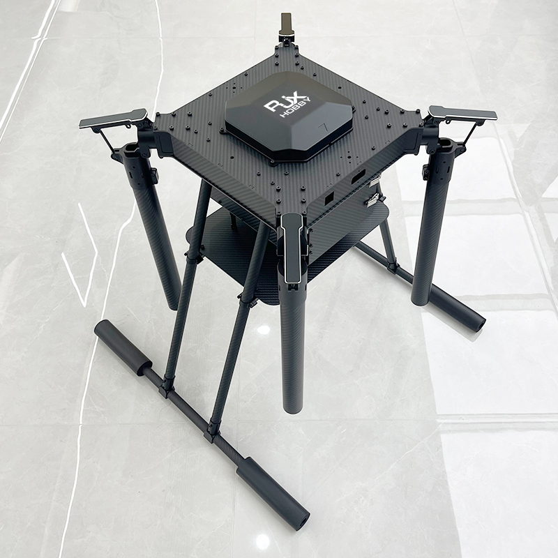 RJX1300I 4-Axis Carbon Fiber Umbrella Folding Quadcopter Frame without motor mounts