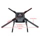 RJX1300I 4-Axis Carbon Fiber Umbrella Folding Quadcopter Frame without motor mounts