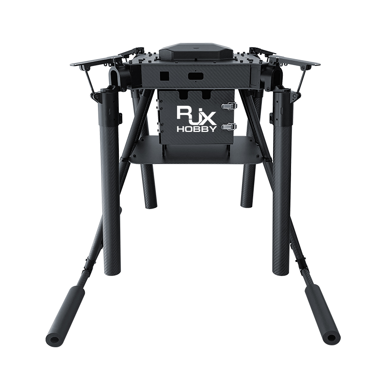 RJX1300I 4-Axis Carbon Fiber Umbrella Folding Quadcopter Frame without motor mounts