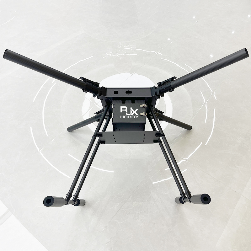 RJX1300I 4-Axis Carbon Fiber Umbrella Folding Quadcopter Frame without motor mounts