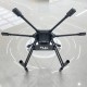 RJX1300J 6-Axis Carbon Fiber Umbrella Folding Hexacopter Frame with Motor Mounts 
